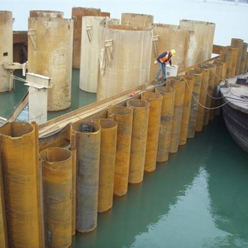 凉山钢护筒现场安装